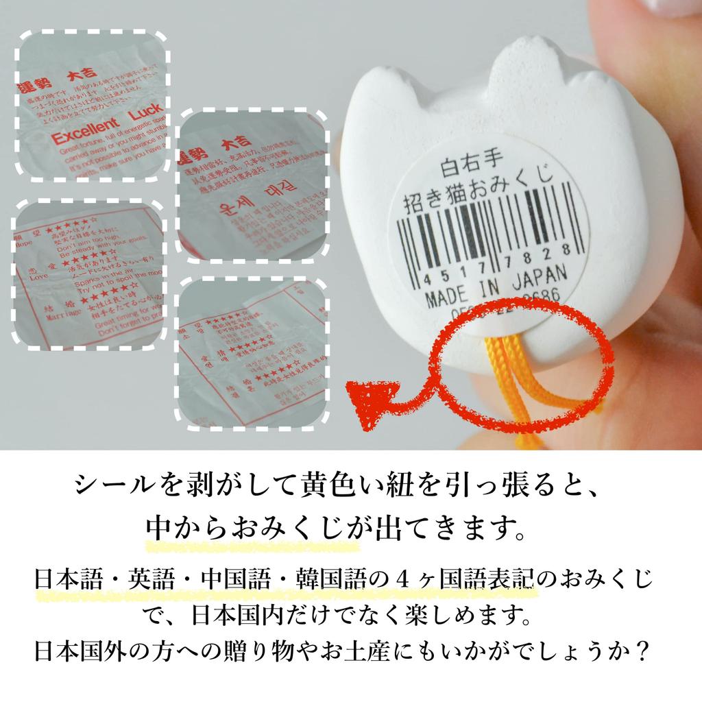 Glückskatzen Glückszettel von 5 Katzen Gutes Glück Gutes Anziehen Viel Einladendes Gutes Glück Neu Neu Innenraum Japanisch Spaß Neuheit (Rechtshänder-Set -