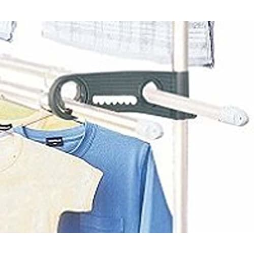 Sekisui Jushi Shoji Sekisui Stainless Steel Balcony Clothes Drying Stand Pole DSL-20, Mounting Height Range 200-275cm