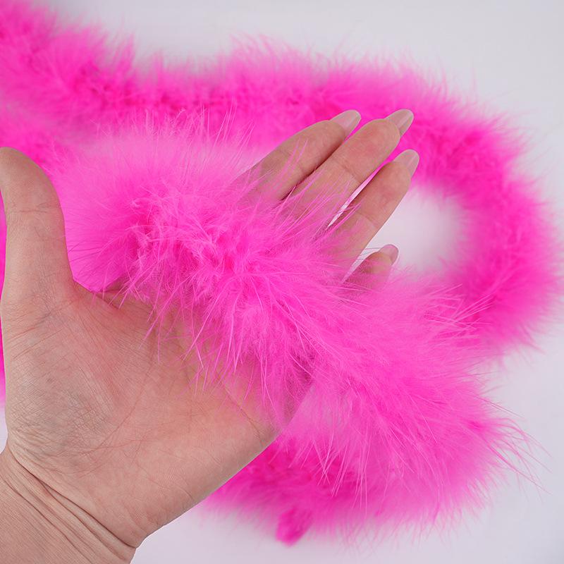 DIY Handgemachte Federstreifen Kopfhaar Türkei Top Streifen Handwerk Schmuckzubehör Bekleidungszubehör