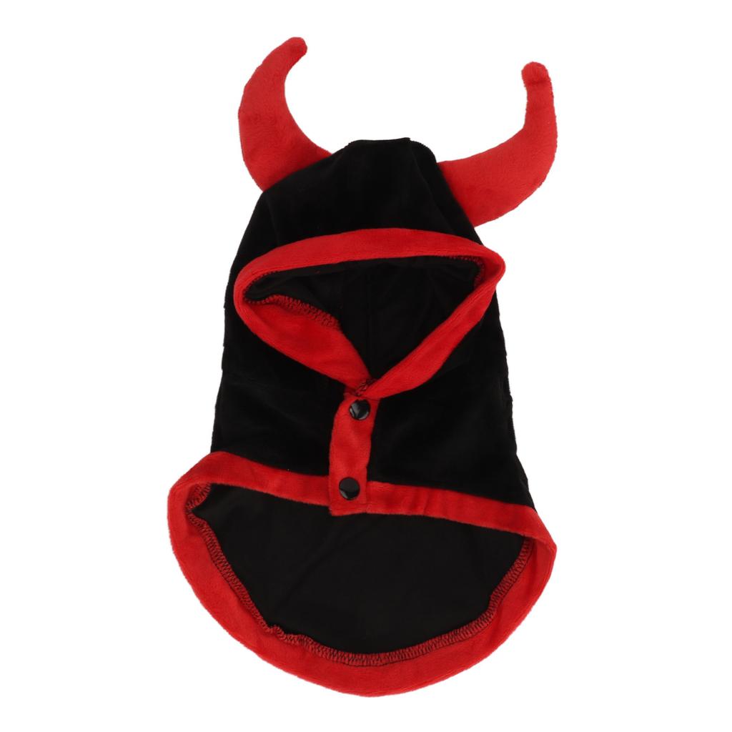 Cat Halloween Costume Fashionable Comfortable Pet Devil Cloak for Holiday Vacations Party
