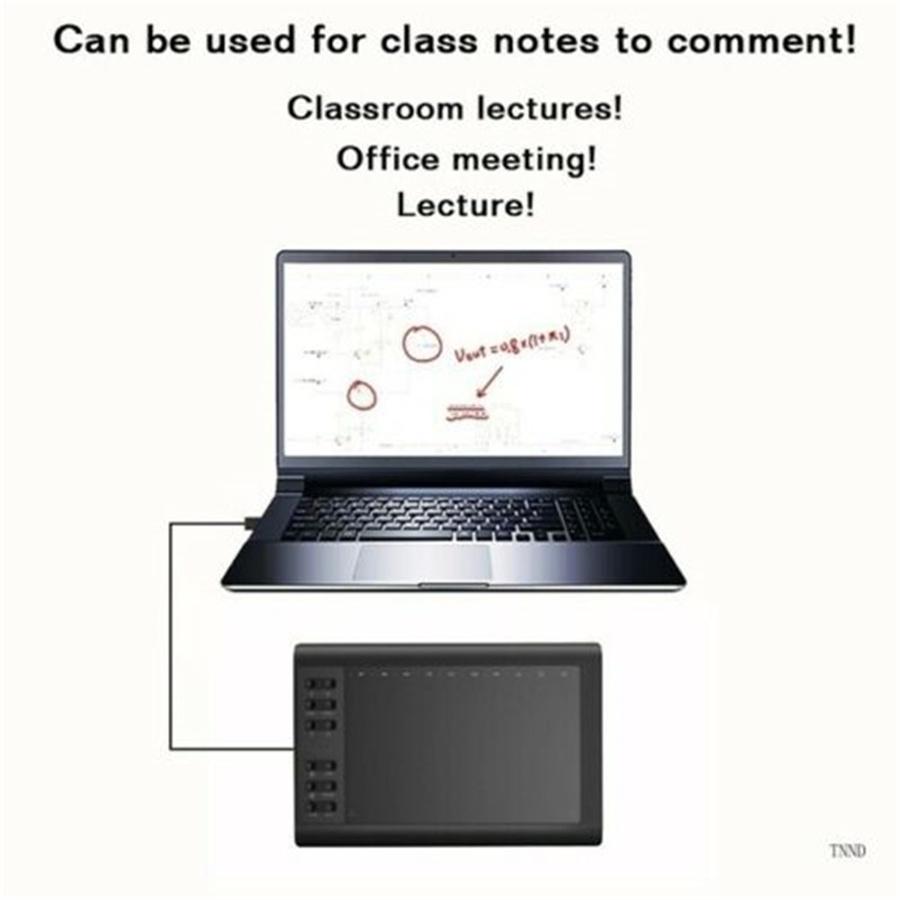 6'' Graphics Tablet 8192 Drawing Tablet Digital Tablet 233 Point Quick Reading