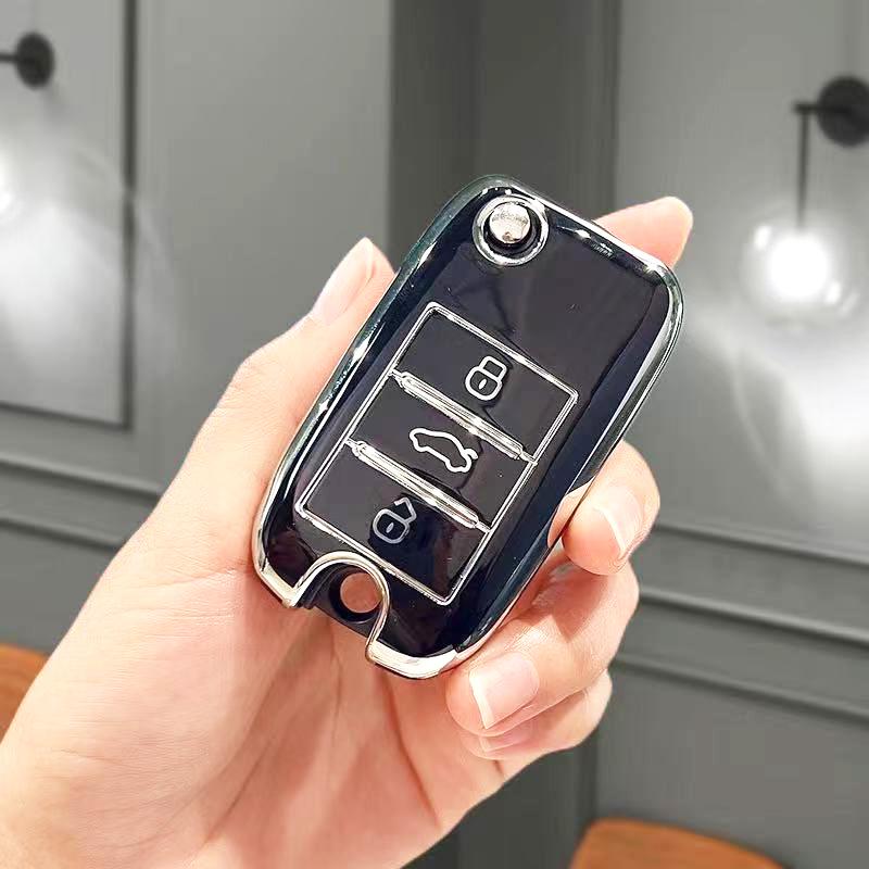 

TPU Защитный чехол для ключа-брелока, аксессуары для Roewe MG ZS GT GS 350 360 750 RX5 MG3 MG5 MG6 MG7, чехол-сумка для складного ключа автомобиля silver edge cover чёрный