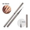 Nail Art Pen 6/9/12/15/18MM Non-slip Liner Brush Gel Nail Painting Art Design Pen Long Lines Thin Details Fine Drawing Nail Dotting Painting Tool