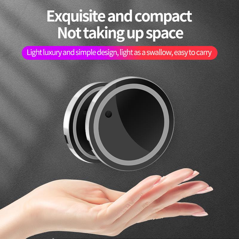 Car LED Cup Holder Lights Car Rechargeable 3 Modes 7 Color Changing Light Up Cup Holder Insert Coasters Car Decor Accessories