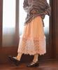 SORDI Mesh Layered Skirt_Pink