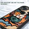 Slim Cartoon Astronaut Leather Back Casing PU Leather Cover Phone Case for Huawei Honor Infinix iPhone Vivo