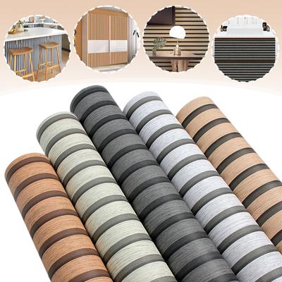3M PVC Kendinden Yapışkanlı Su Geçirmez Duvar Kağıtları Ahşap Desenli Duvar Çıkartmaları Mobilya Yenileme Filmi Restoran Yatak Odası Ev Dekoru