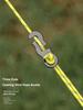 10/20pcs/set Outdoor Camping Tent Parachute Rope Buckle Aluminum Alloy Cord Buckle Tensioners Fastener Travel Kit