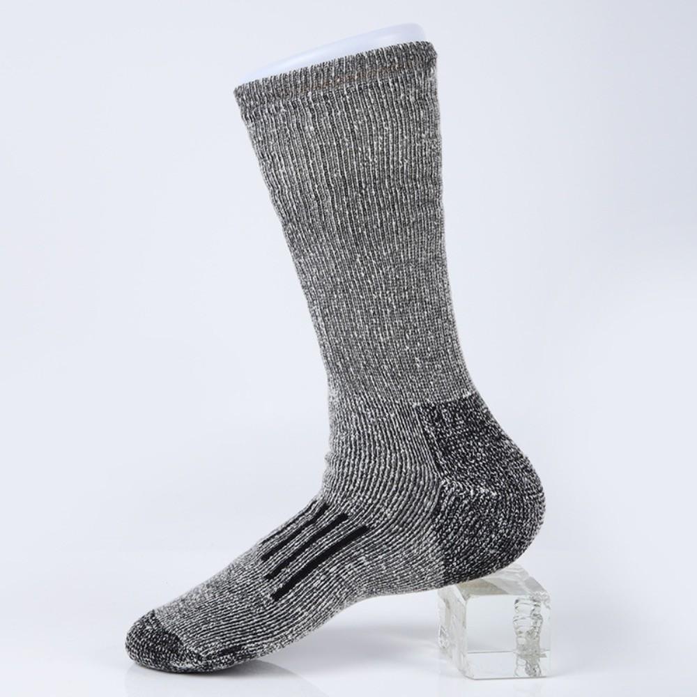 Fashion Fuzzy Merino Wool Socks Mountaineering Breathable Winter Warm Socks Thickened Thermal Socks For Men