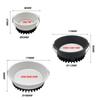 Recessed Anti Glare LED Downlights Black/White Ceiling Spot Lights AC85~265V Background Lamps Indoor Lighting