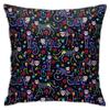 Halloween horror skull pumpkin bat cushion is suitable for home living room sofa bedroom room decoration