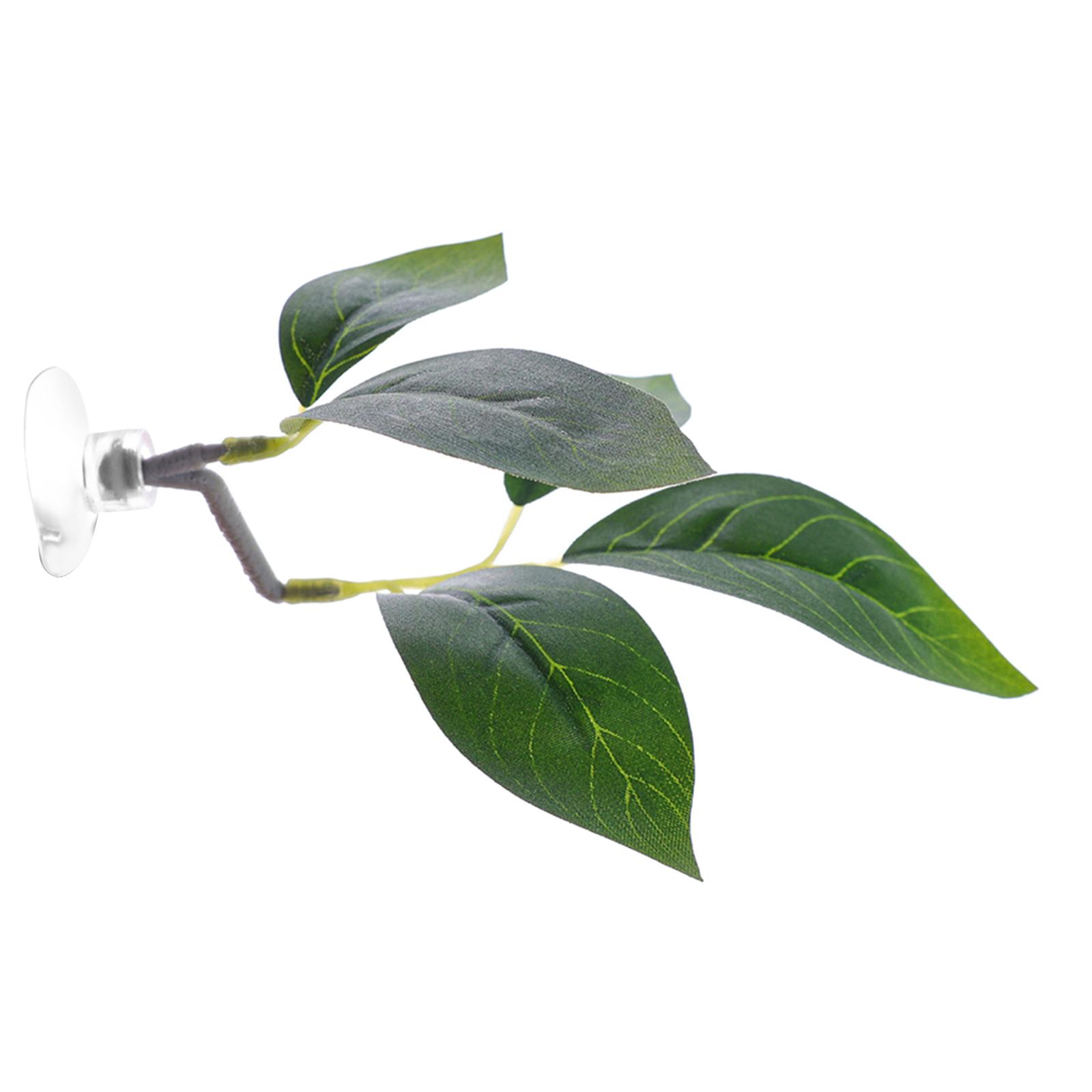 

Betta Fish Leaf Pad Aquarium Decor,Fish Tank Decoration with Suction Cup Simulating Habitat for Resting Bed Sleeping Hiding