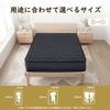 Pocket Coil Mattress, Double, Extra Thick 21cm, High Resilience, High Density, Body Pressure Distribution, Turning Support, Slightly Firm, Breathable,
