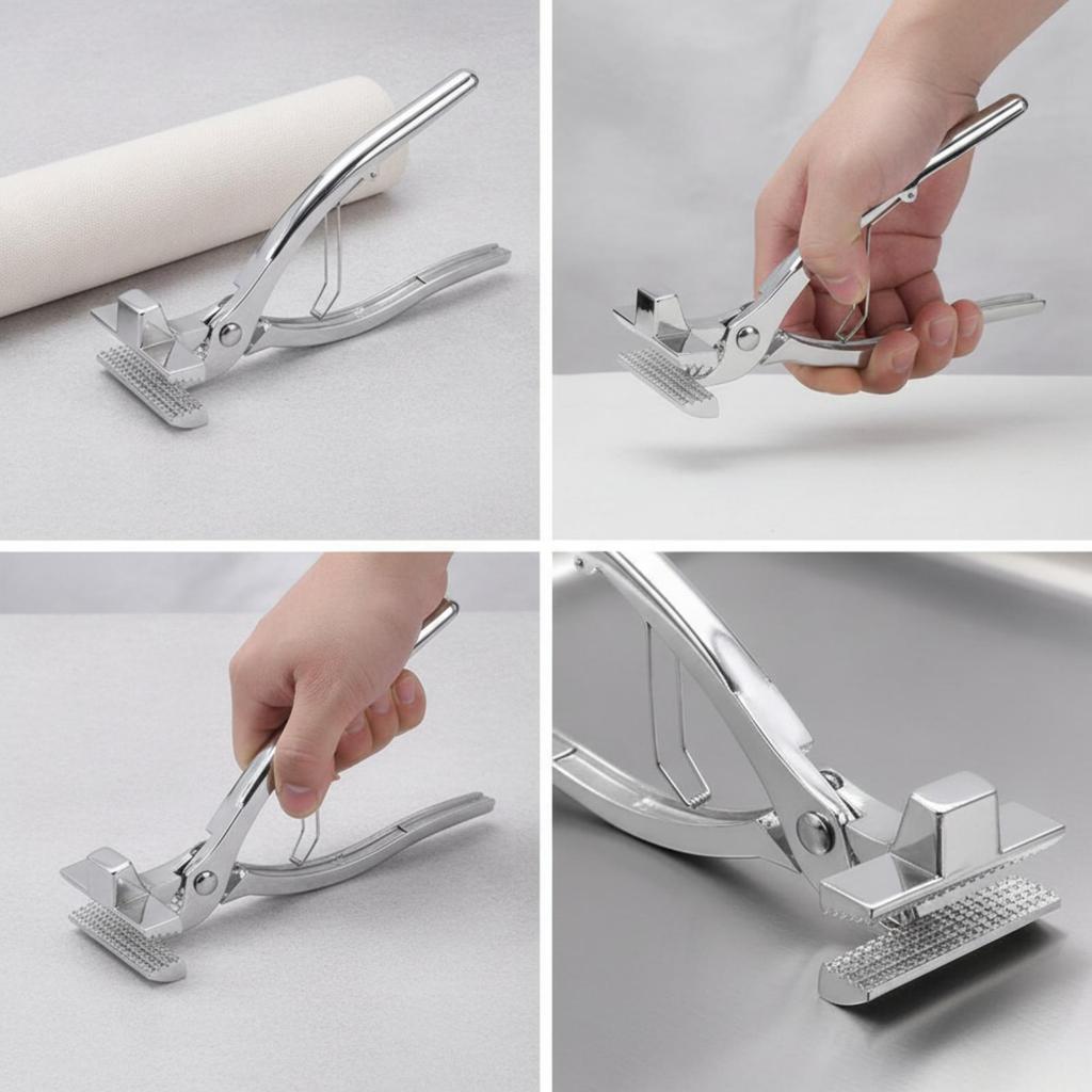 Canvas Chrome Plated with Serrated Jaw Stainless Steel