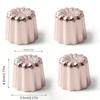 Aluminum Alloy Canelé Mold, French Pastry Non-Stick Tart Pan, Kitchen Baking Tool