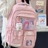 New college style ins sweet and cute junior high school student schoolbag high value grade 3-5 large capacity backpack women