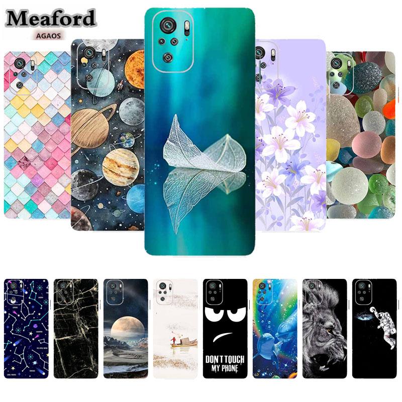 Für Xiaomi Poco M5 Klare Hülle Mode Bemalte Silikon Weiche Rückabdeckung Für Xiaomi Poco M5 Transparente Handyhülle POCO M 5 Hülle