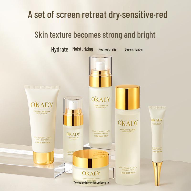 OPE Double Fermented Yeast Repair Skincare Gift Set - Hydrating and Moisturizing Six-Piece Collection