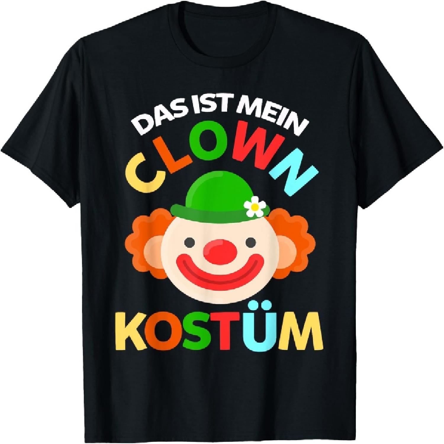 Clown costume carnival theme party T-Shirt XXXXXL разноцветный