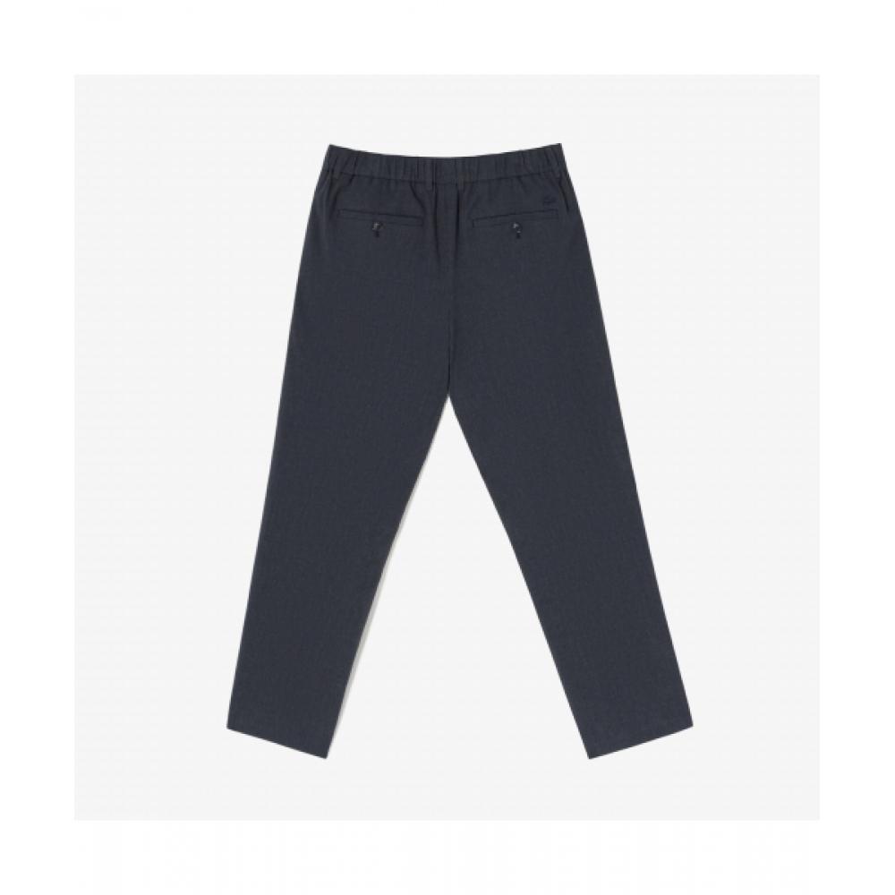 LacoSte Men S Micro Pattern chinoS [navy]