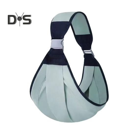 

Детский рюкзак-кенгуру с ограничением по весу 20 кг, регулируемый ремень для ношения на бедре спереди, дышащий, одинарный ремень для детей от 0 до 4 лет, эргономичная поддержка, регулируемый A зелёный