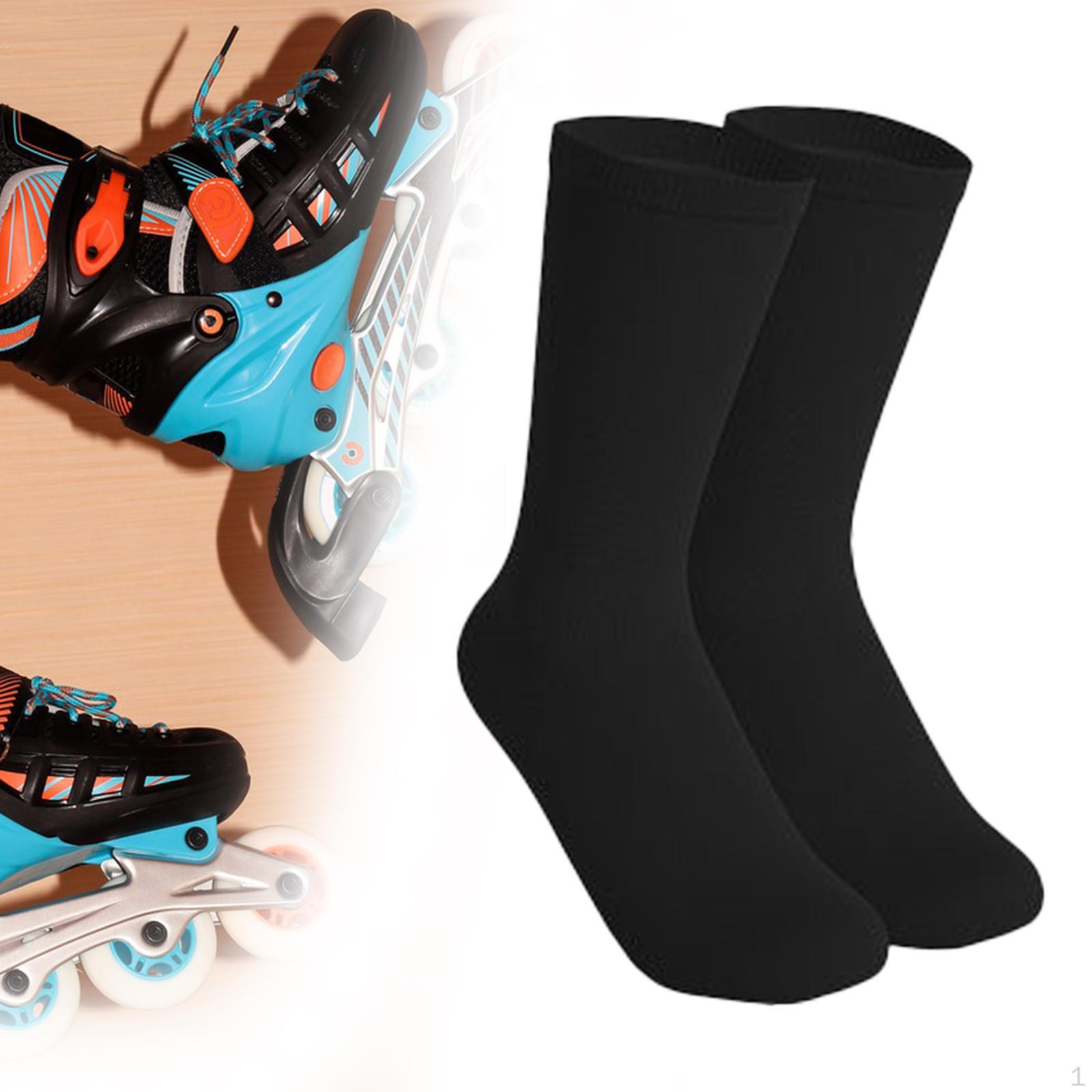 

Носки для катания на коньках из хлопка, мягкие, для роликовых коньков, до колена