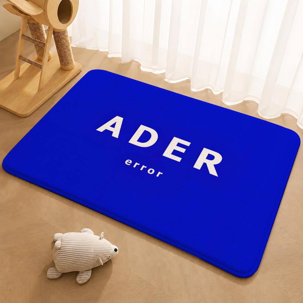 ADER A-ADERS ERROR Floor Mat Floor Mat Soft Flannel Non-Slip Door  Rug for Living Room