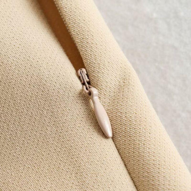 Kaslead New Arrival Women's Fashion Style Stylish Simple and Versatile Slit Hemline At Hem Culottes 1478041