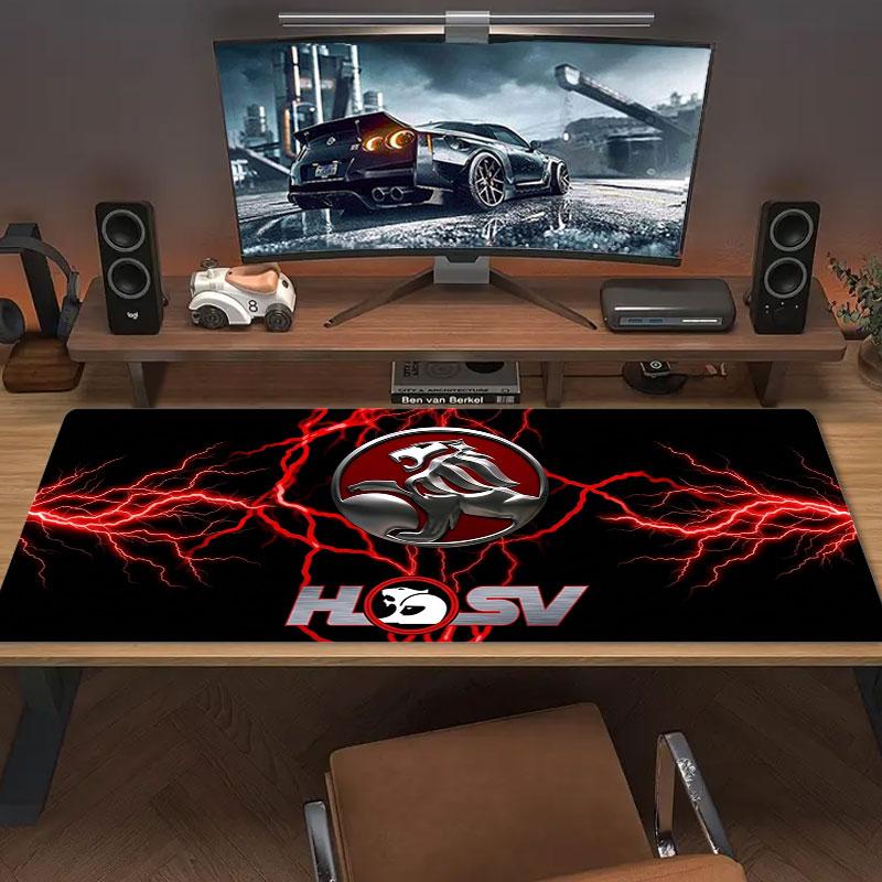 Holden Lion Emblem Large Size Mouse Pad Large Gaming Table Cushion Nonslip Laptop Tablet Big Mousepad Xxl Mat Mini Pc Playmat With Lock Edge