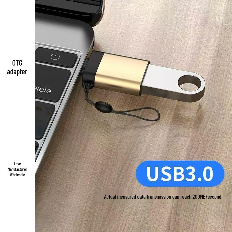 Type-C to USB 3.0 Adapter for Mobile Phones, Mice, Keyboards, Data Transfer, OTG Conversion