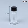 Transparent Glass Nail Polish Bottles Empty Refillable with Brush for Essential Oils and Home ManicureHot Sale