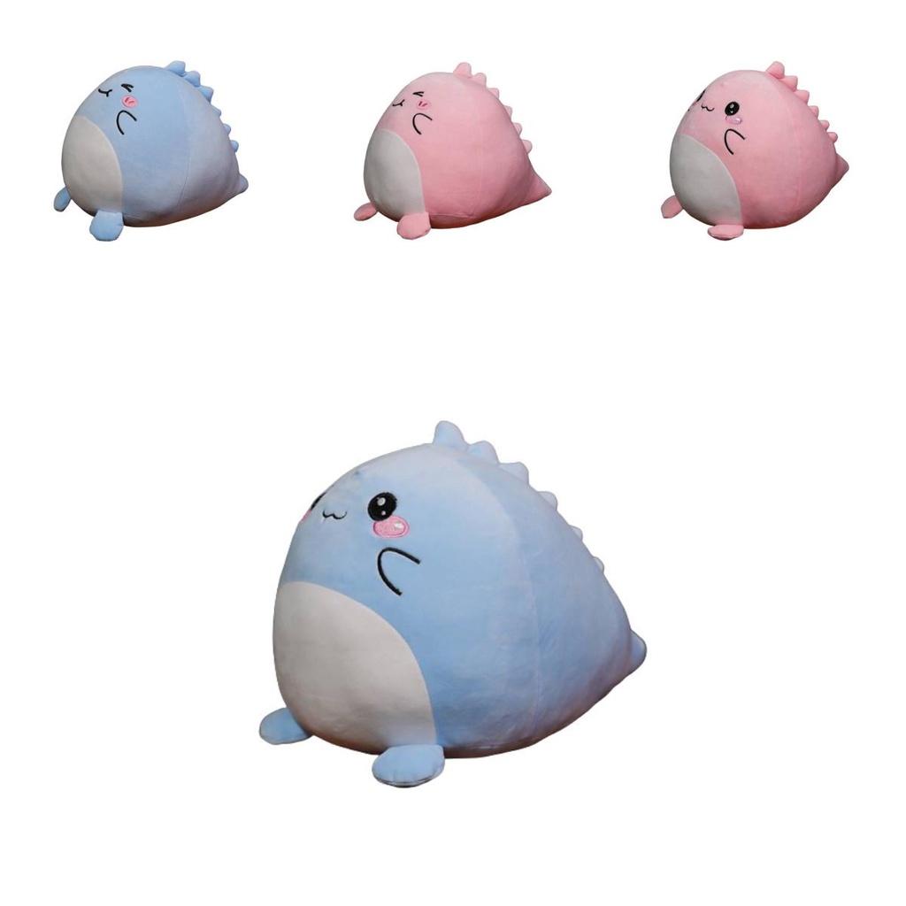 Squishmallow Dinosaurier Plüschtier Superweicher Kurzplüsch Blau/rosa 20cm/7.87in