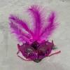 Hollow Out LED Glowing Mask Party Supplies Venice Masquerade Masks Feather Butterfly Mask  Party
