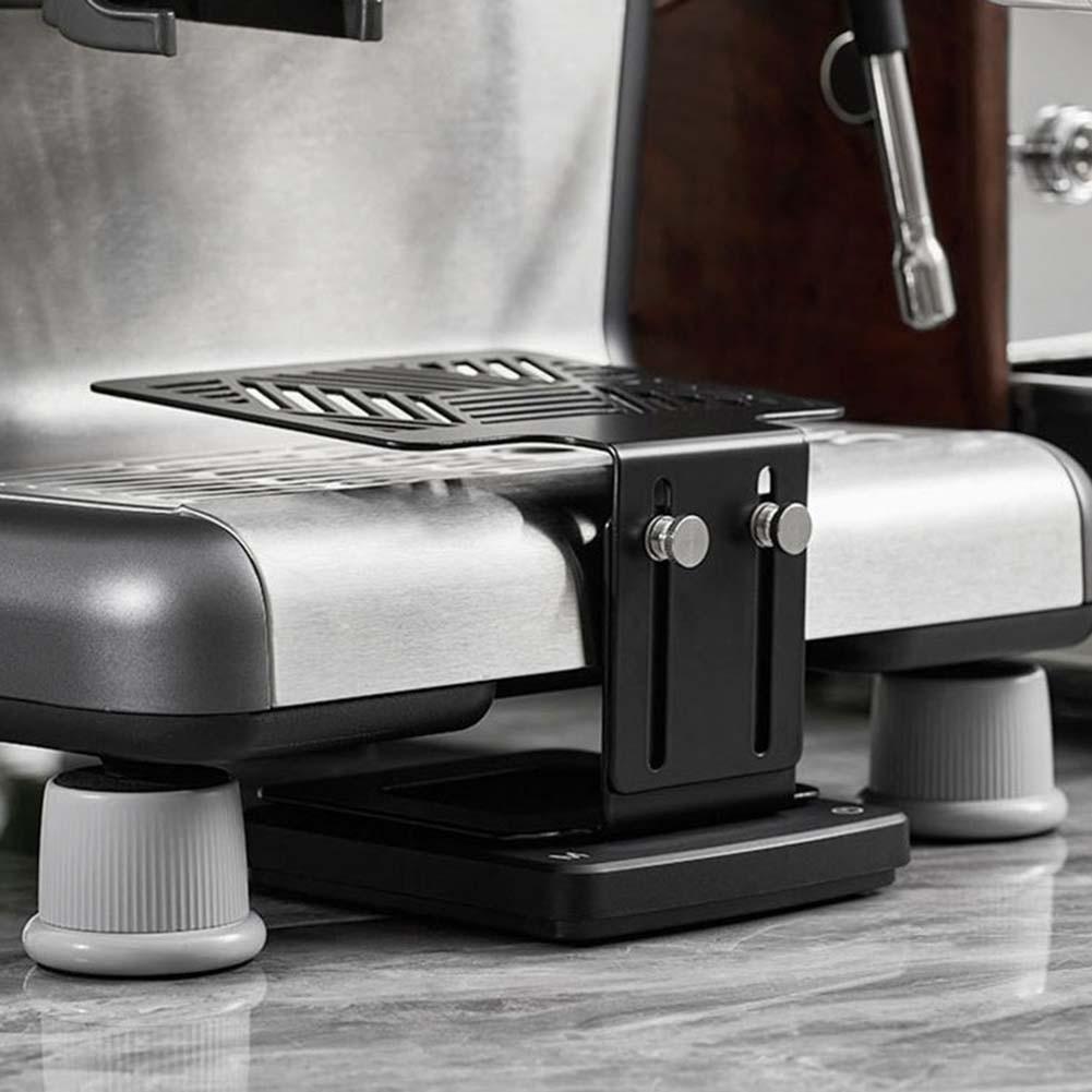 Kaffeewaage schwarz, Kaffee für Espressomaschinen aufbrühen