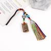 Tibetan Vajra Mantra Prayer Wheel Five-Color Pendant Charm