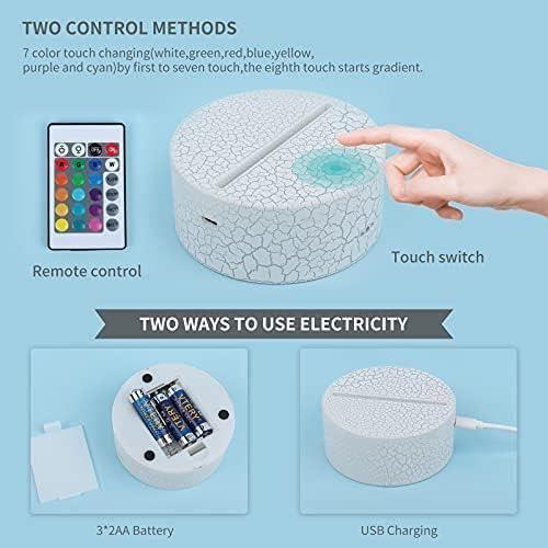 Veilleuse Licorne Pour Enfants, Lampe 3D En Acrylonitrile Butadiène Styrène,pour Cadeaux, Anniversaire, Festival, Chambre À Coucher,