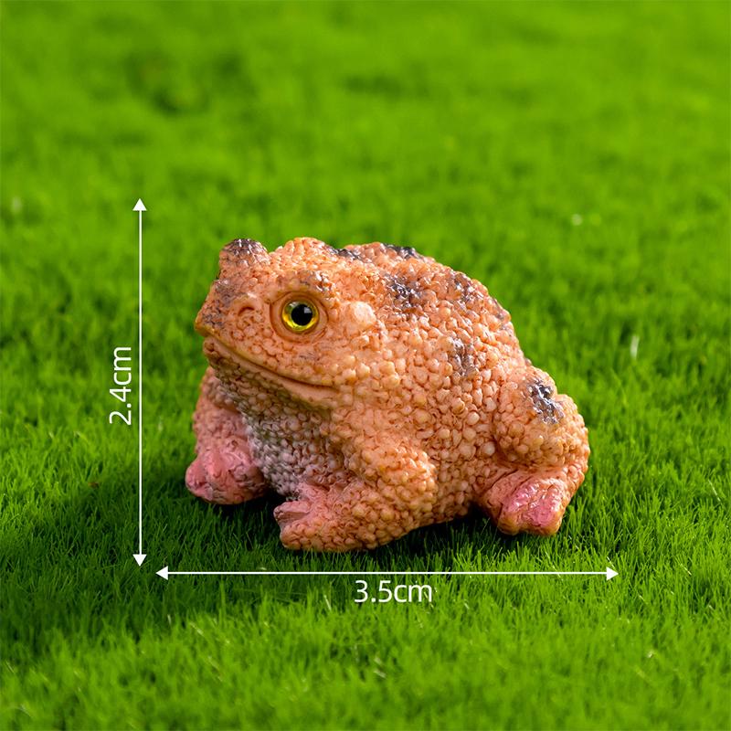 Simulare Axolotl Toad șopârlă cameleon model rășină artizanat miniatură figura DIY acasă decorare desktop masina mici ornamente