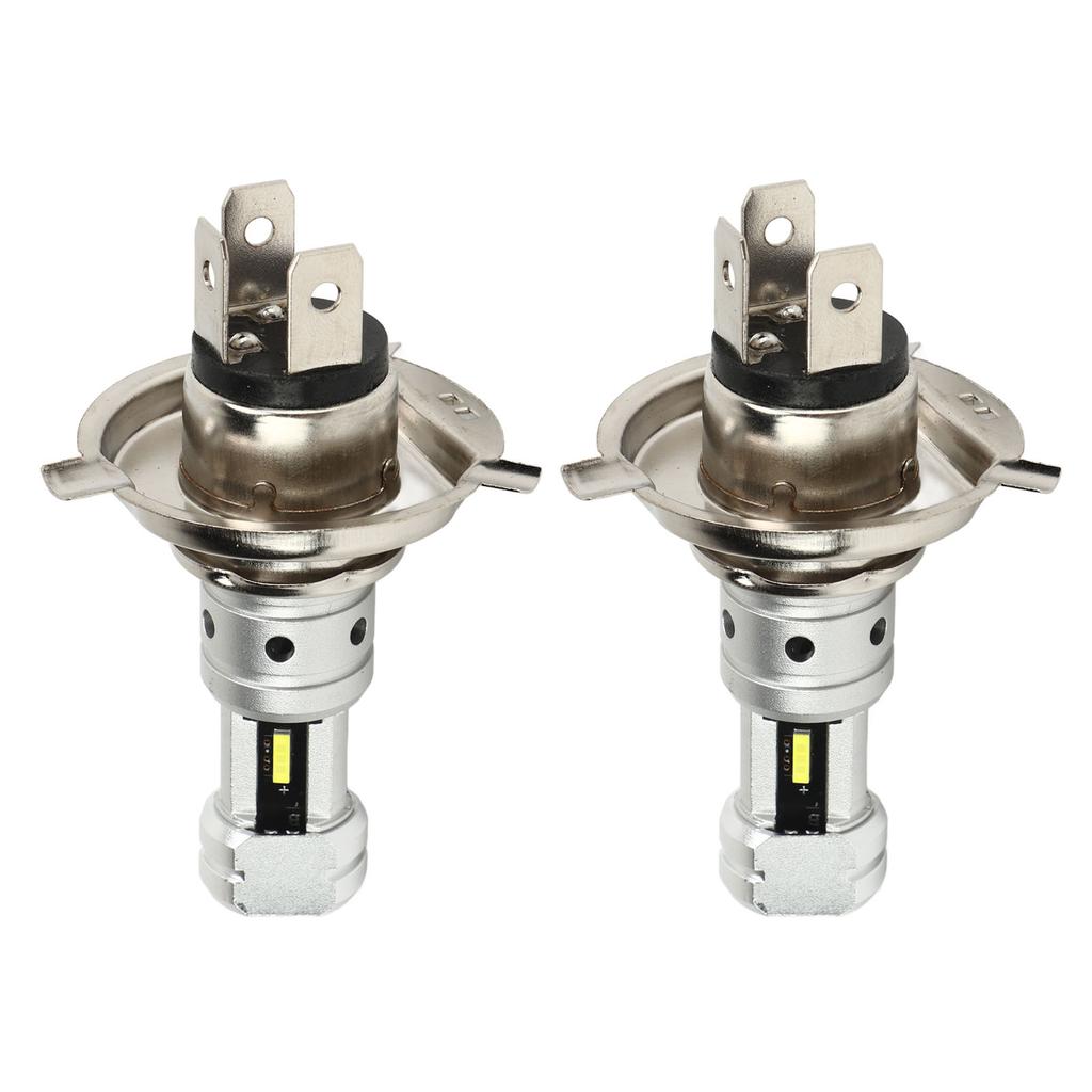 2 buc Bec far LED H4 100W pentru motocicletă 360 grade Super luminos Chip CSP Economisire energie