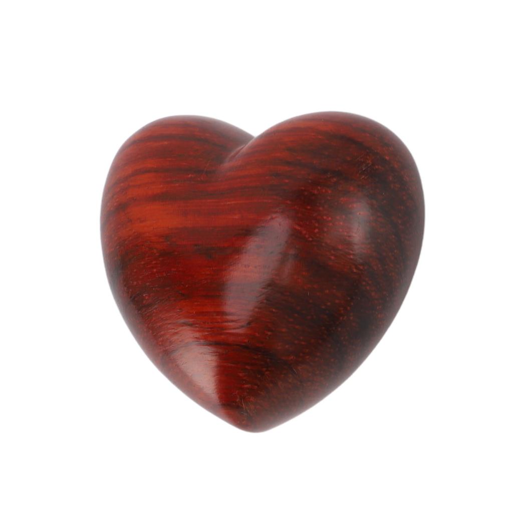 Wooden 3D Heart Palm Handheld Decor Stress Relief Wedding Engagement Decoration for Couples Type 2