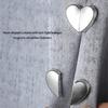 Decorative Heart Magnetic Curtain Fasteners 10Pcs Without Nails Installation Secures Drapes Closed Indoor Outdoor Use