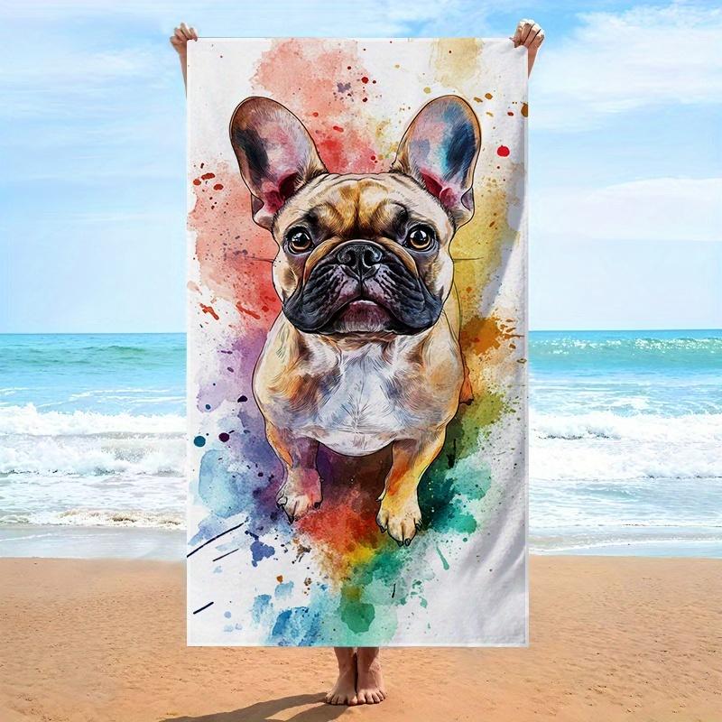 Hello Summer Dachshund Dog Beach Towel Microfiber Cute Animal Bath Towels Quick Dry Large Swimming Blanket Vacation Gift