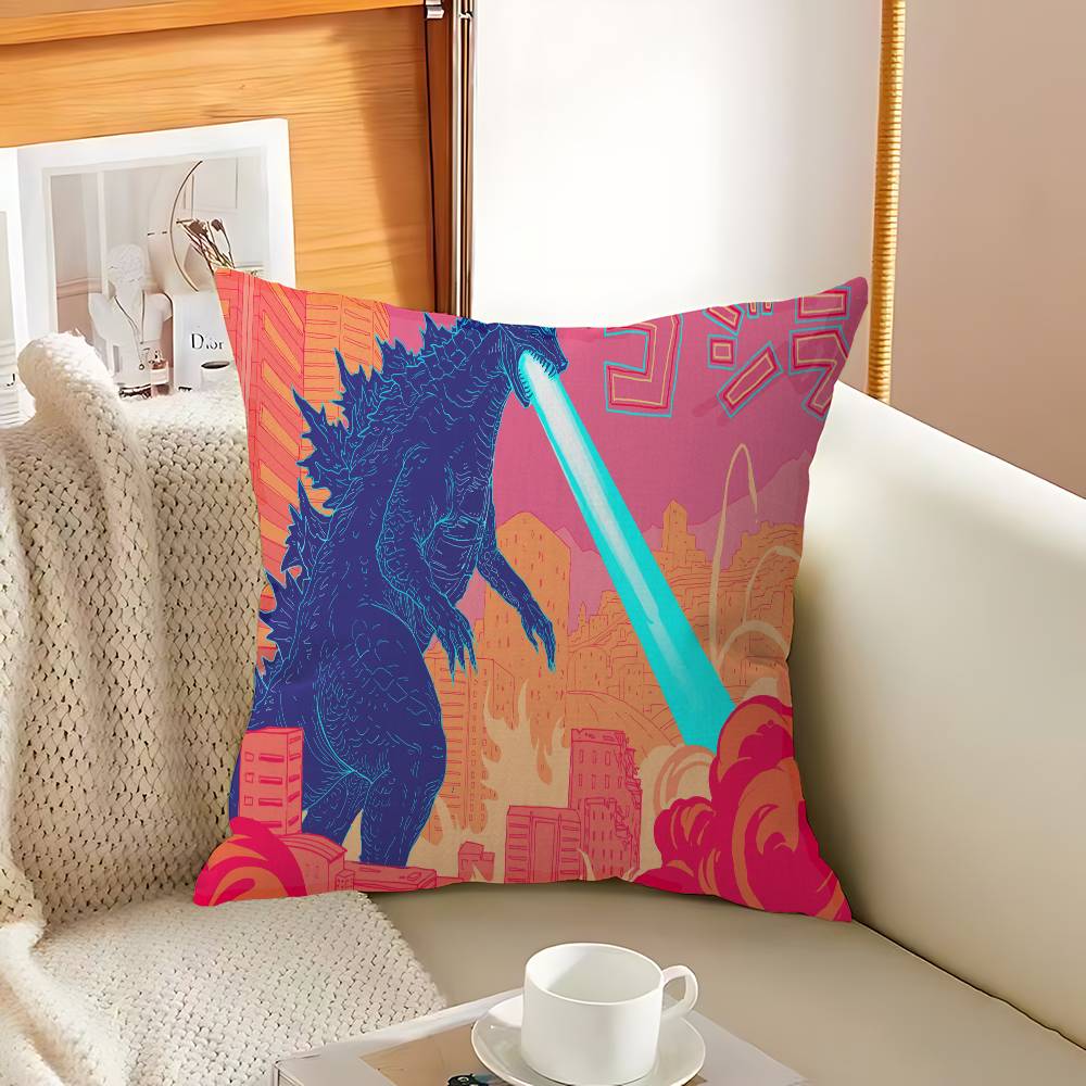 Anime G-Godzillas Cushion Cover Decorative Pillow Sofa Home Decor case pillow cases