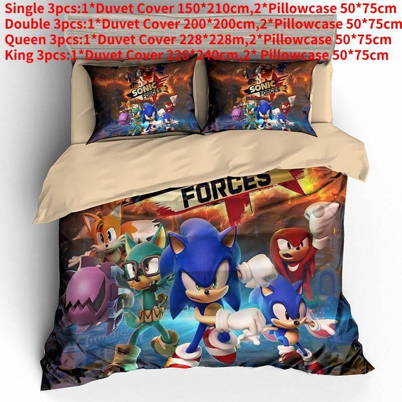 High-quality Digital Print Three Piece Bedding Set Including Pillowcases And Duvet Cover For Stylish Bedrooms