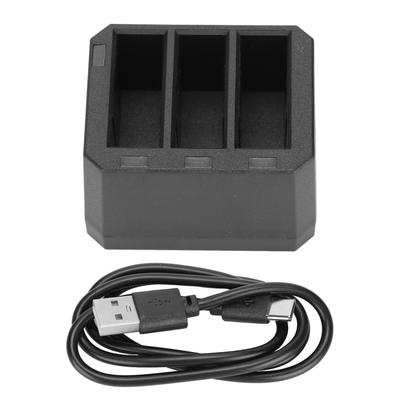 For DJI OSMO Action Camera Battery Charger 3 Channel Rapid Charger with LED Indicator