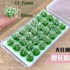 Sand Scene Scenery Material Artificial Grass Bushes Miniature Greenery Plant Cluster Decor Simulation Flower Grass Tufts Model