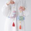 Raw Wool Knitting Kit Hanging Amigurumi Fish and Bird #15-10.11