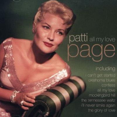 CD PATTI PAGE - All My Love  Germany Pop Used