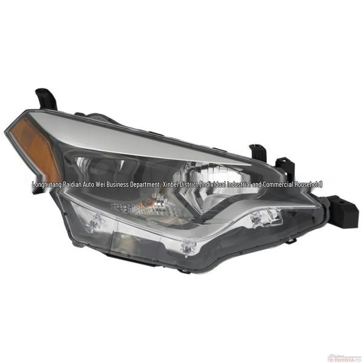 LED Headlight Assembly for 2014-2016 Corolla (Part No. 81110-02E60) Glass