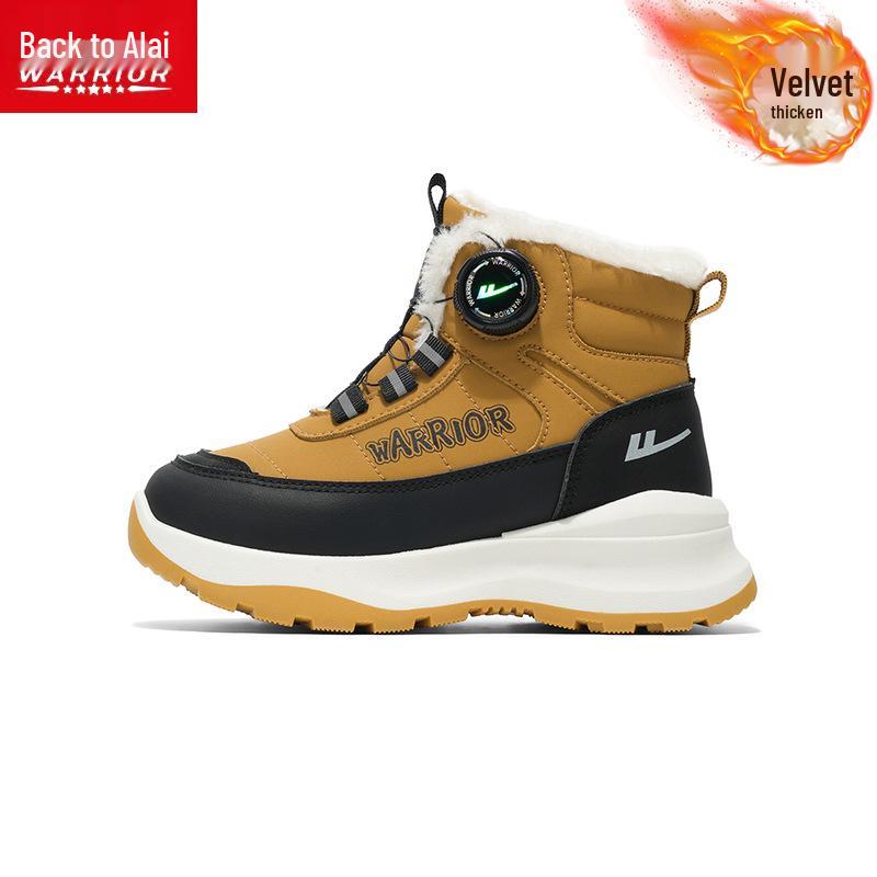 

Водонепроницаемые зимние ботинки Huili для мальчиков-подростков с флисовой подкладкой 33