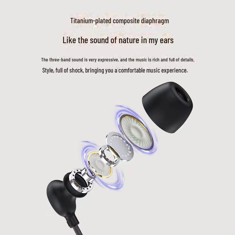 3,5mm kabelová měkká silikonová sluchátka do uší typu C pro spaní, plně kompatibilní s Xiaomi